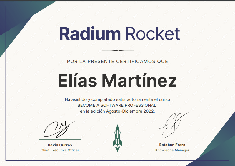 logo of  Radium Rocket